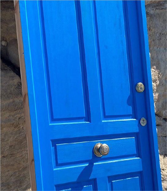 Puerta en espacios naturales de Alicante.