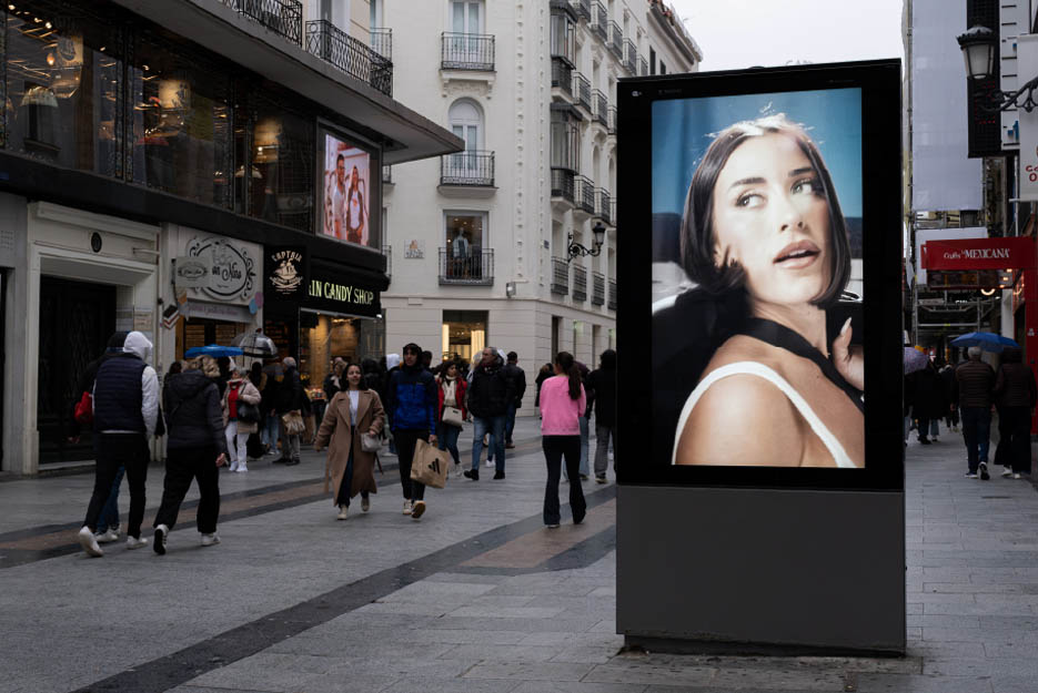 Campaña de publicidad exterior en Madrid